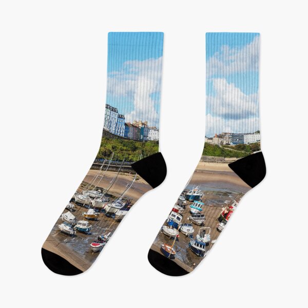 Item preview, Waiting For the Tide In Tenby Harbour designed and sold by Paul Thompson Photography.