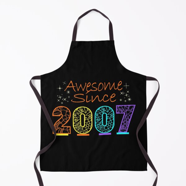 Item preview, Awesome Since 2007 Birthday Gift designed and sold by NumbersFort.