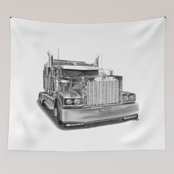 Item preview, Kenworth W900 Art designed and sold by Becooldesing.