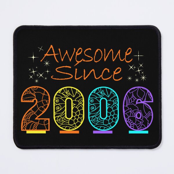 Item preview, Awesome Since 2006 Birthday Gift designed and sold by NumbersFort.
