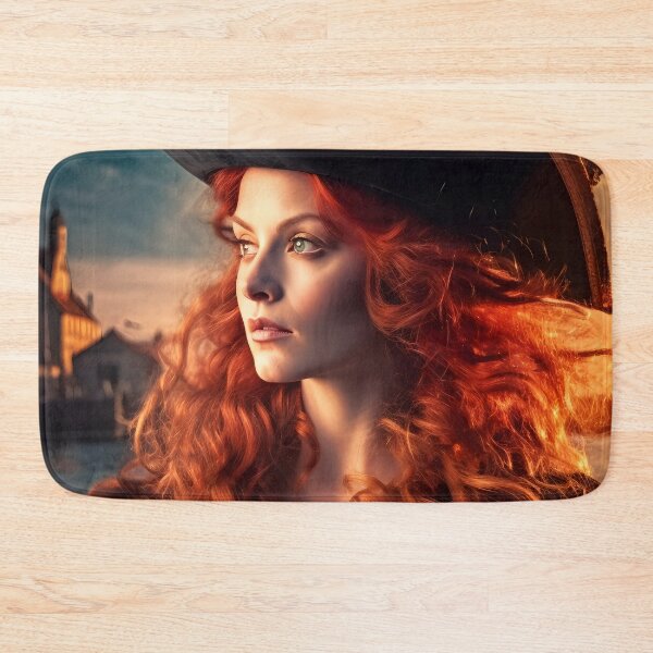 Item preview, Pirate Lady with red hair 1 designed and sold by Red Witch Art.
