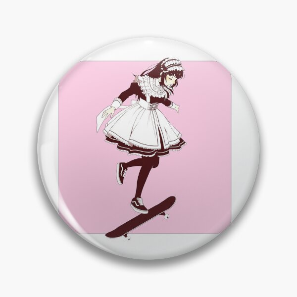 Item preview, Maid To Skate (Pink) designed and sold by QuackDK.