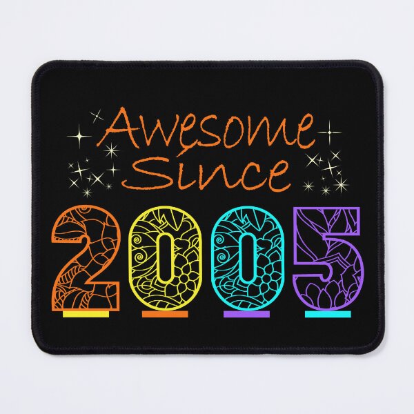 Item preview, Awesome Since 2005 Birthday Gift designed and sold by NumbersFort.