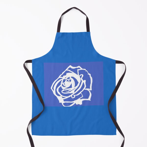Item preview, Blue and White Rose Hand Drawn designed and sold by Victoria Rose.