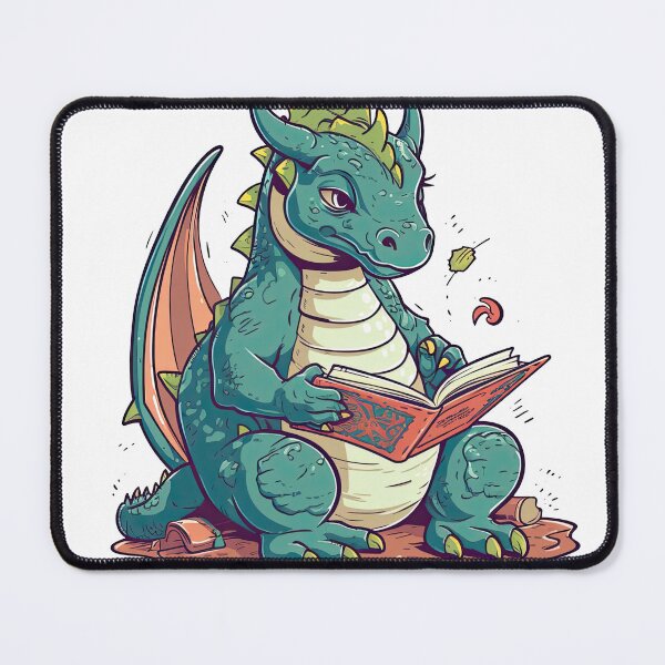 Item preview, DragonRead: Literary Haven for Book Loving Adventure and Fiction Fans designed and sold by DooodleGod.