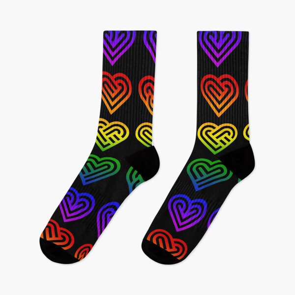Item preview, rainbow hearts pride designed and sold by artomazo.
