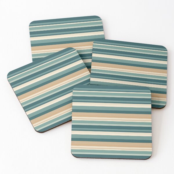 Item preview, Khaki Stripy Horizontal Pattern  designed and sold by SamJanner.