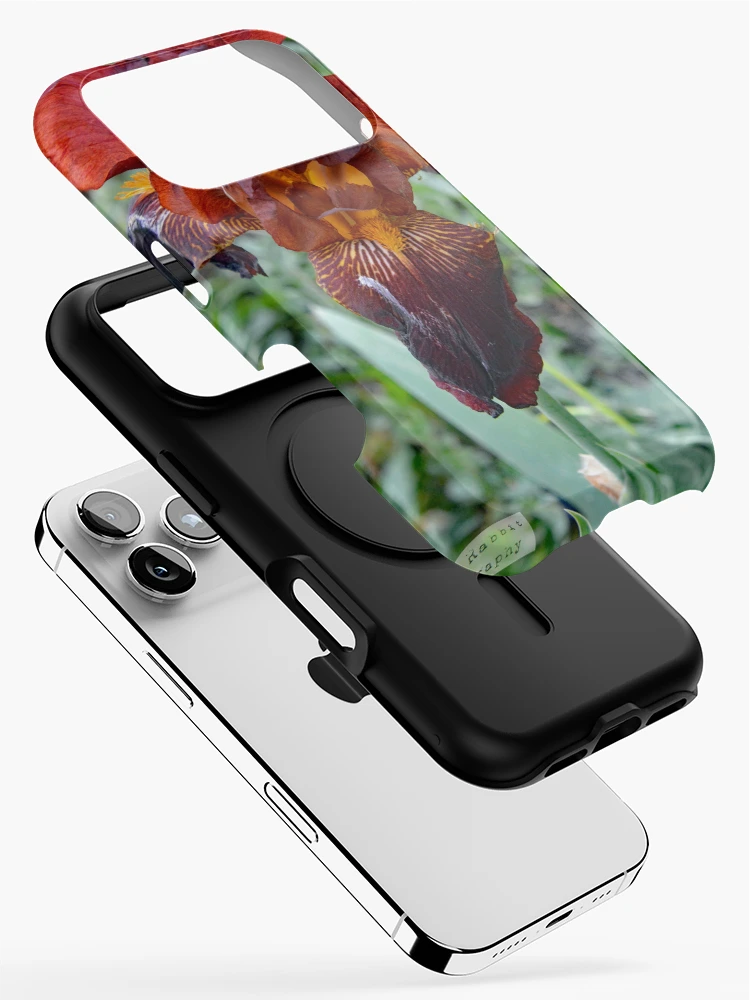Thumbnail 2 of 4, iPhone Case, Red designed and sold by RabbitHole13.