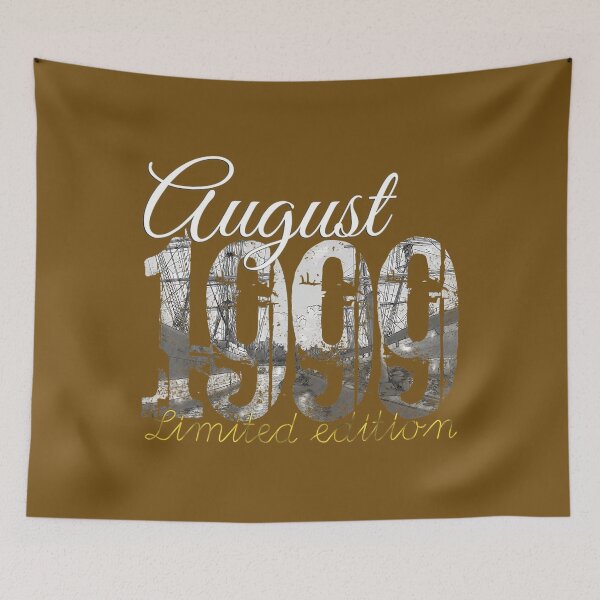 Item preview, August 1999 Tee - 22 Year Old 	 1999 22nd Birthday 	 		 designed and sold by ruvksczvzf52.