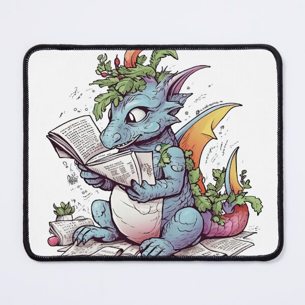 Item preview, Dragon Bookends for Magical Home designed and sold by DooodleGod.