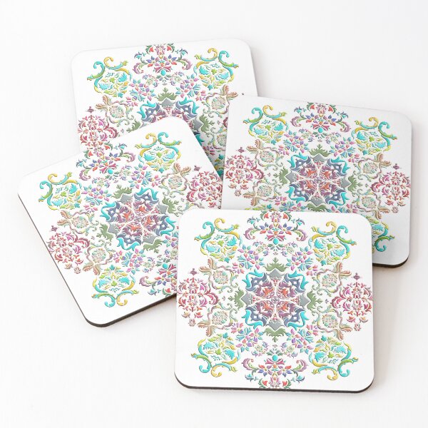 Item preview, Abstract flowers and leaves designed and sold by vojaanjasimic.