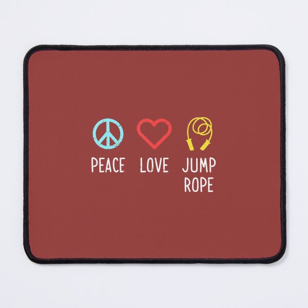 Item preview, Peace Love Jump Rope Jumping Skipping Sports 	 	 	 designed and sold by wrenylzddwf47.