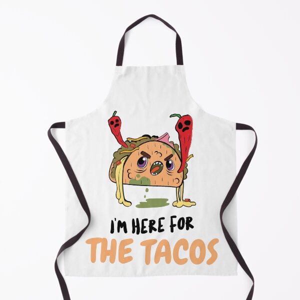 Item preview, I Am Here For The Tacos designed and sold by TastyTees-Store.