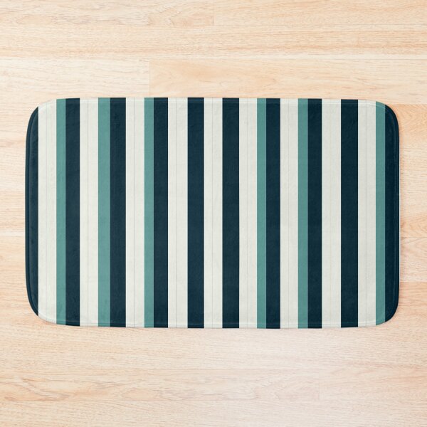 Item preview, Vertical stripes in charcoal blue and green designed and sold by SamJanner.