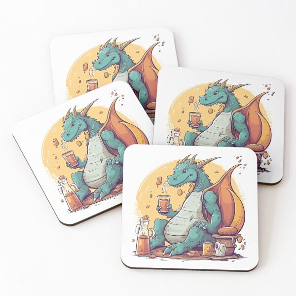 Item preview, Cozy Atmosphere at the Dragon's Den Bar: Relax with Mythical Beings and Rare Brews designed and sold by DooodleGod.