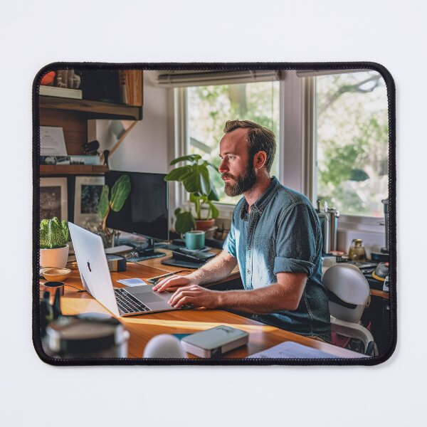 Item preview, Work From Home Virtual Office designed and sold by TheBrainArt.