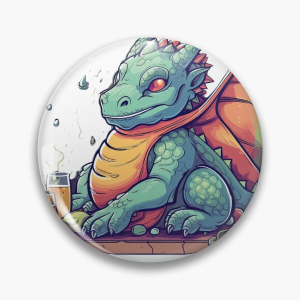 Item preview, Nights at Dragon's Den Boardpub: Relax with the Bearded designed and sold by DooodleGod.