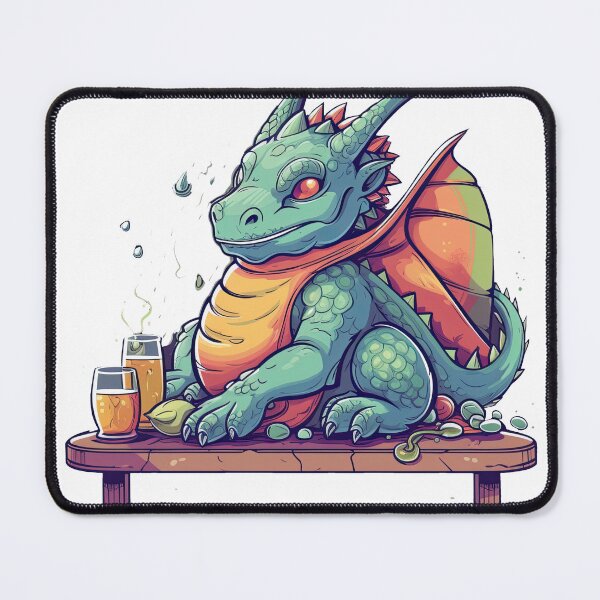 Item preview, Nights at Dragon's Den Boardpub: Relax with the Bearded designed and sold by DooodleGod.