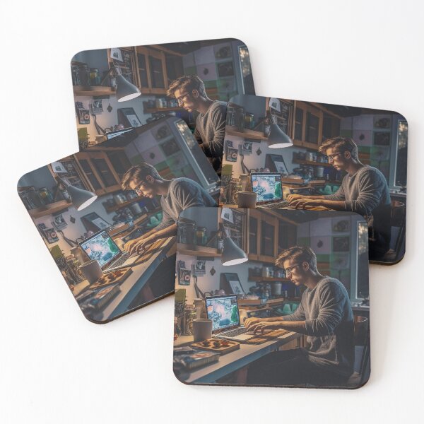 Item preview, Work From Home Virtual Office designed and sold by TheBrainArt.