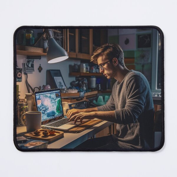 Item preview, Work From Home Virtual Office designed and sold by TheBrainArt.