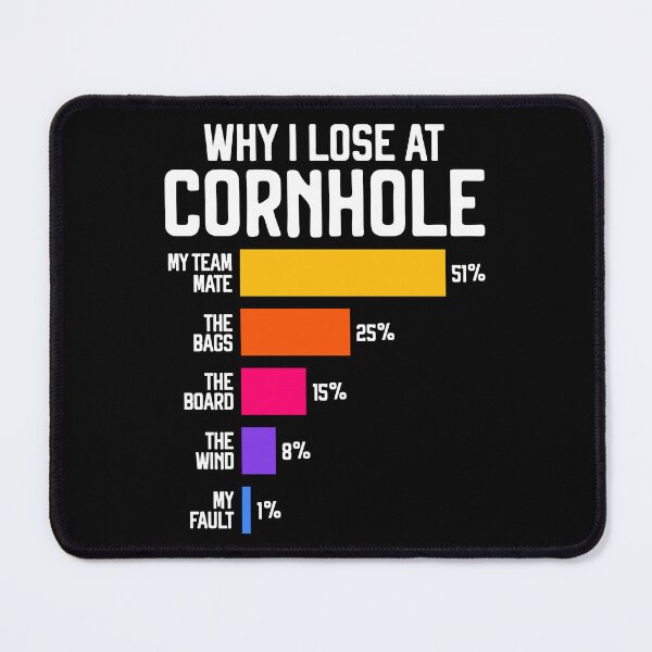 Item preview, Why I Lose at Cornhole Humor Toss Like a Boss designed and sold by grinta2021.