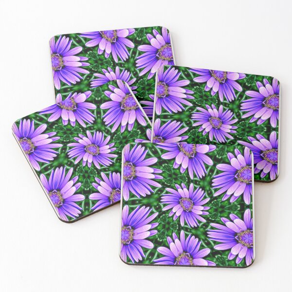 Item preview, Cute Purple Aster Pattern designed and sold by Patternflower.