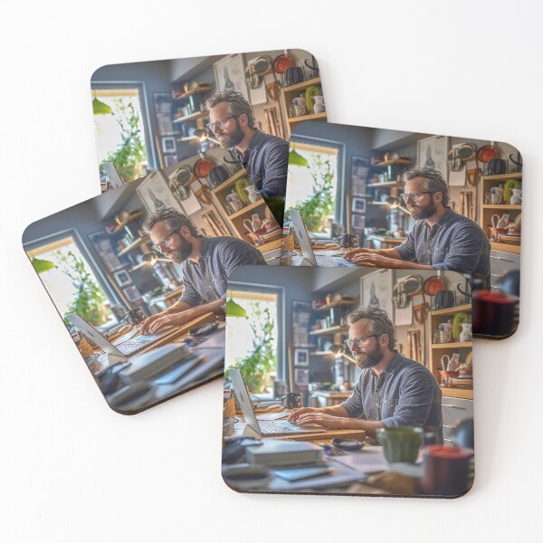 Item preview, Work From Home Virtual Office designed and sold by TheBrainArt.