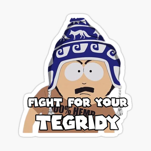 Anime South Park Stickers, Tegridy Southpark Sticker