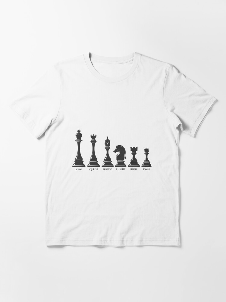 Chess King Knight Tactics Game Queen Checkmate' Men's T-Shirt