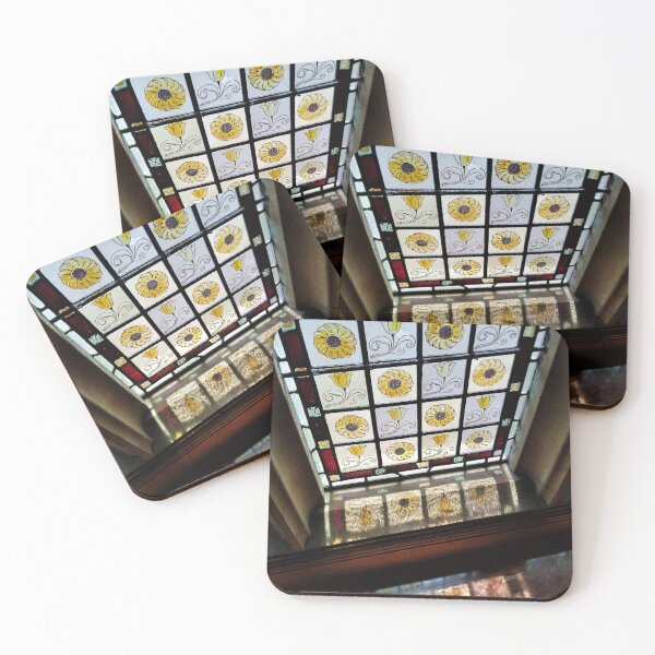 Item preview, Light through a stained glass window in Cragside House - Northumberland, UK designed and sold by Richard Flint.