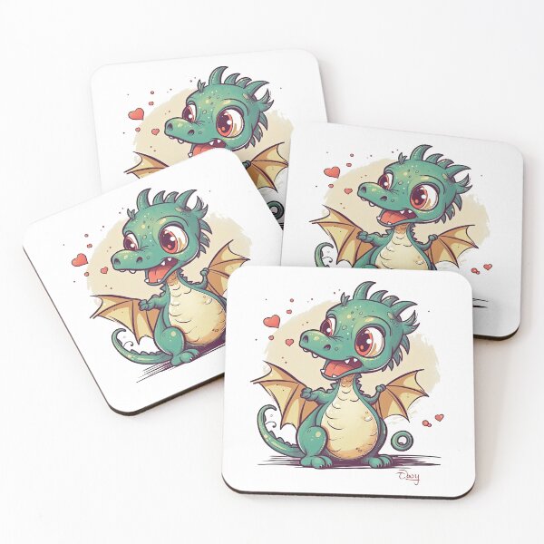 Item preview, Dragon Smooches: Romantic Heart Design Tops for Dragon Lovers designed and sold by DooodleGod.