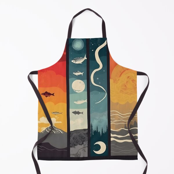 Item preview, Fishes Imagination abstract imagination Classic designed and sold by DaytoNightCo.