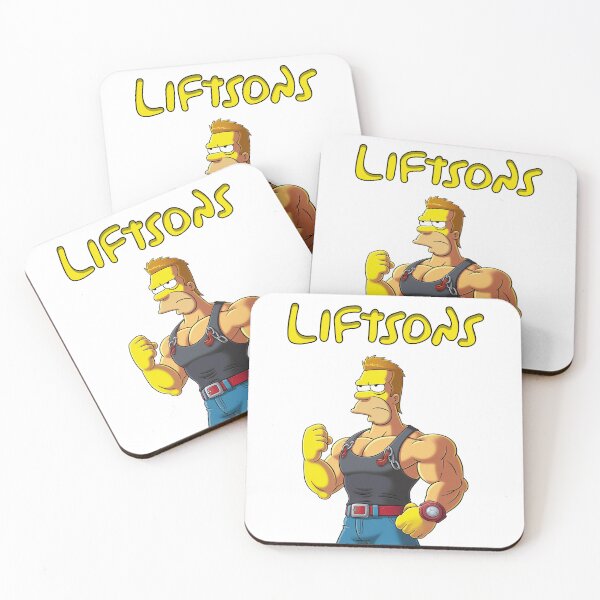 Item preview, Liftsons: Your simpson lifting buddy  designed and sold by AstroBeastCo.