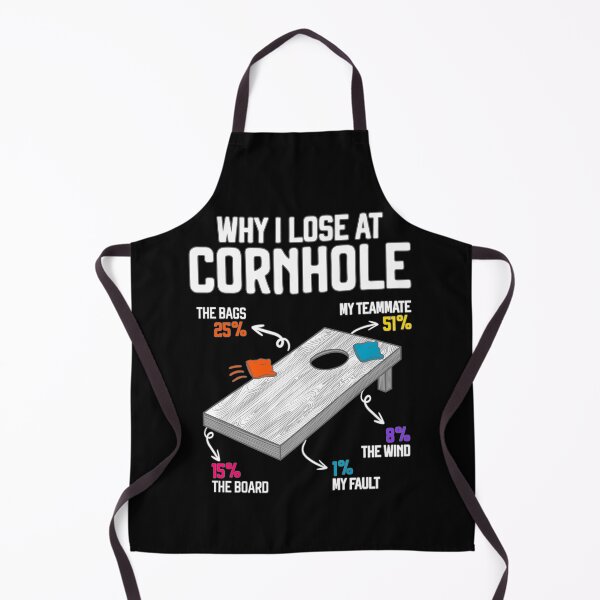 Item preview, Why I Lose at Cornhole Humor Toss Like a Boss designed and sold by grinta2021.