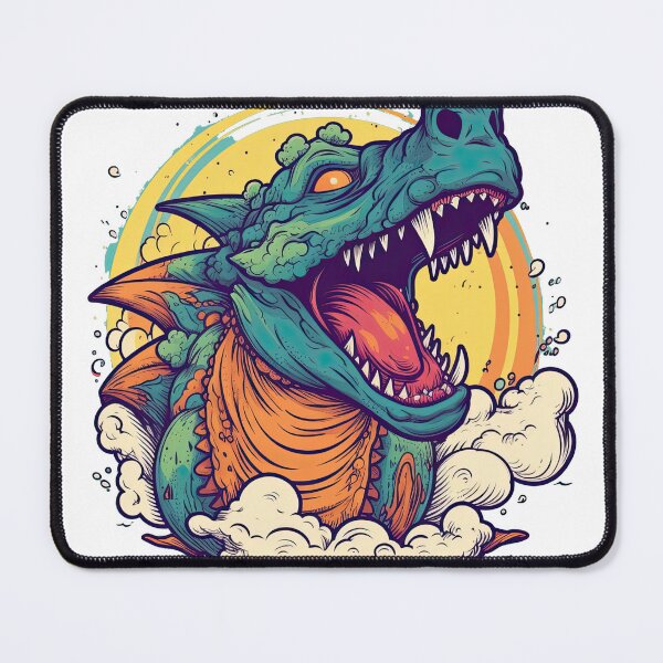Item preview, Dragon's Fury Apparel: Vent frustration with fiery Dragon design! designed and sold by DooodleGod.