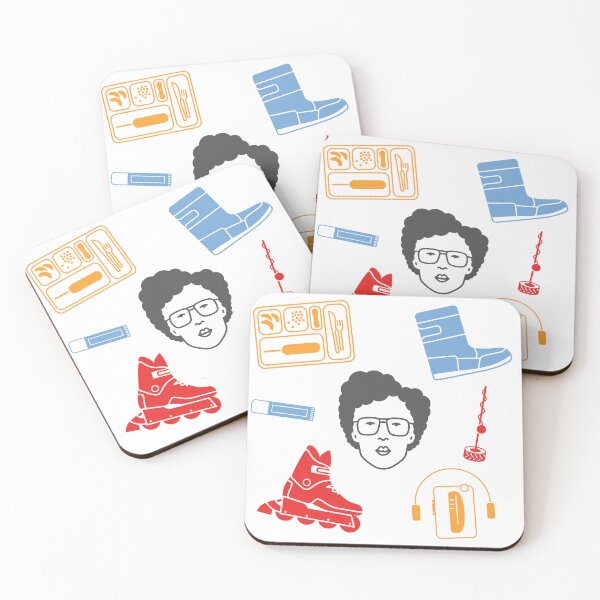 Item preview, Napoleon Dynamite icons pattern designed and sold by Lorie Shaull.