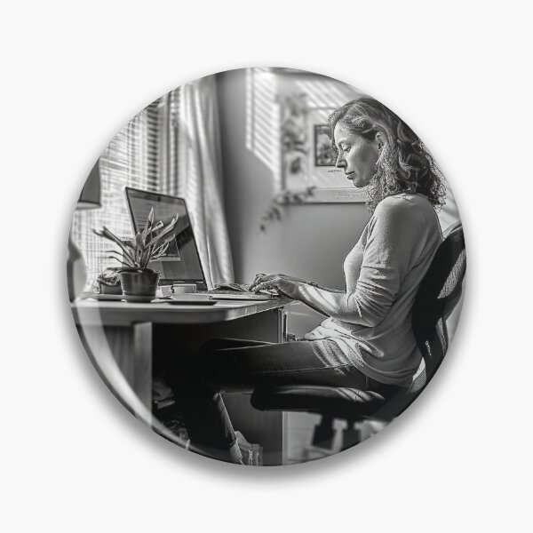 Item preview, Work From Home Virtual Office designed and sold by TheBrainArt.