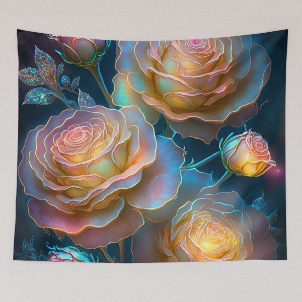 Item preview, Glowing Rose 7 designed and sold by Art by Lilia.