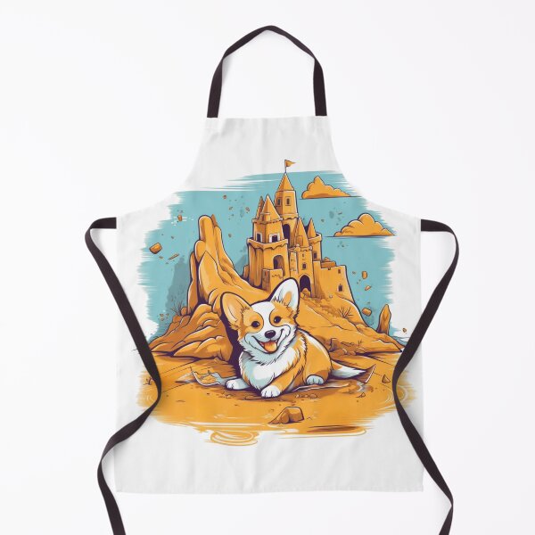 Item preview, Canine Castles - Corgi designed and sold by HitsTheWaves.