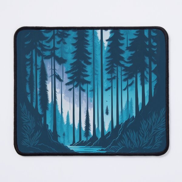 Item preview, Kopie von A pine forest landscape magical, enchanted, fairy tail designed and sold by craftyartsdigi.