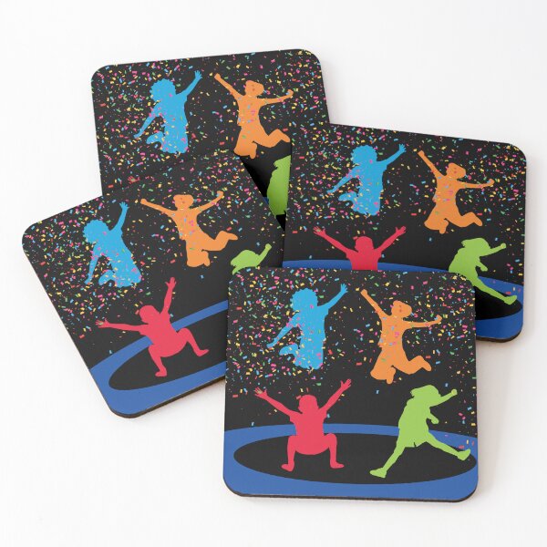 Item preview, Colorful Trampoline Park Jump Kids Birthday Party designed and sold by idovedesign.