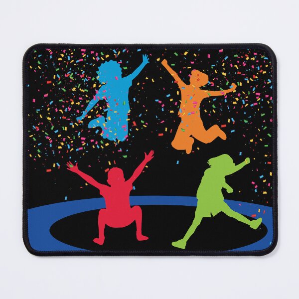 Item preview, Colorful Trampoline Park Jump Kids Birthday Party designed and sold by idovedesign.