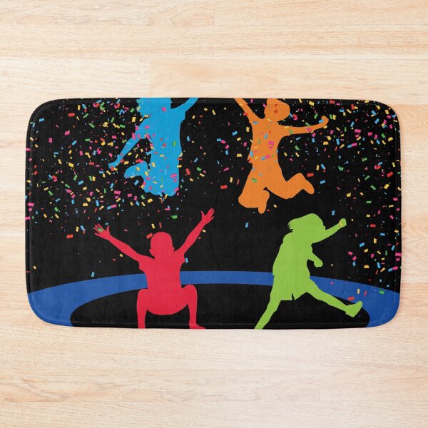 Item preview, Colorful Trampoline Park Jump Kids Birthday Party designed and sold by idovedesign.