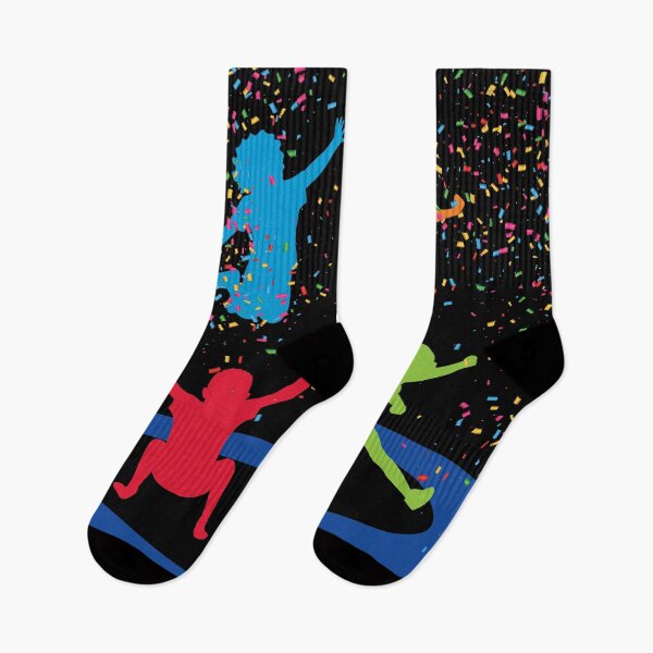 Item preview, Colorful Trampoline Park Jump Kids Birthday Party designed and sold by idovedesign.