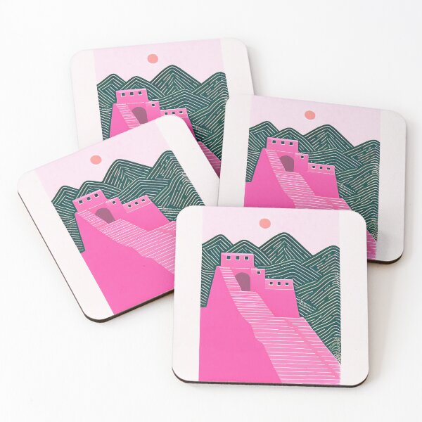 Item preview, Eternal Elegance: Wall of China Timeless Monument Art designed and sold by PinkNomad.
