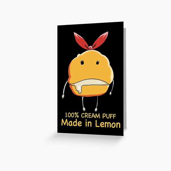Mashle Anime Lemon Irvine Cream Puff Lucky Charm given to Mash