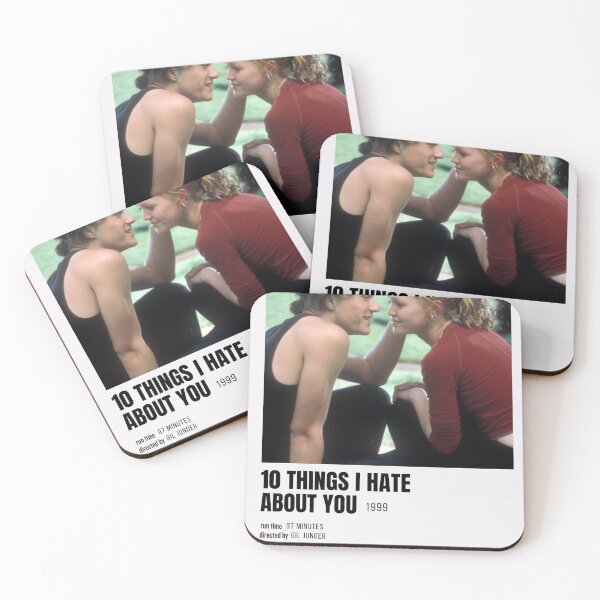 Item preview, 10 Things I Hate About You Movie Profile Kat and Patrick designed and sold by Slynart2.