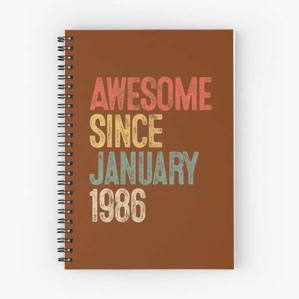 Item preview, 36th Birthday 	 Awesome Since January 1986 36 Year Old 		 designed and sold by abtaijnjjg43.