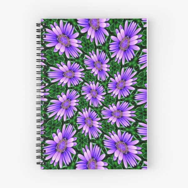 Item preview, Cute Purple Aster Pattern designed and sold by Patternflower.
