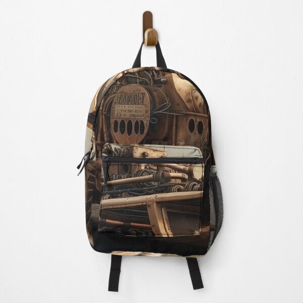 Item preview, Steampunk on the street of post-apocalyptic city 2 designed and sold by Art by Lilia.